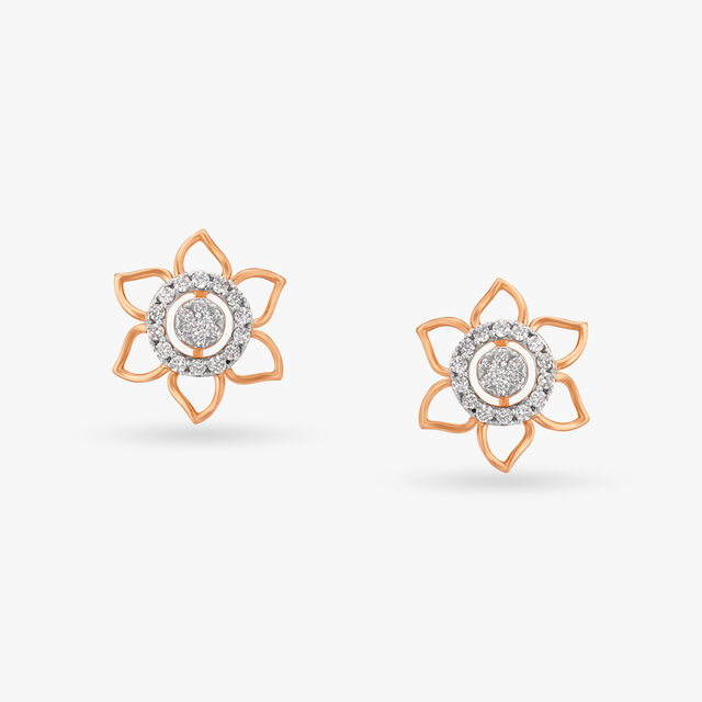 Contemporary Radiance Floral Pendant and Earrings Set,,hi-res 4