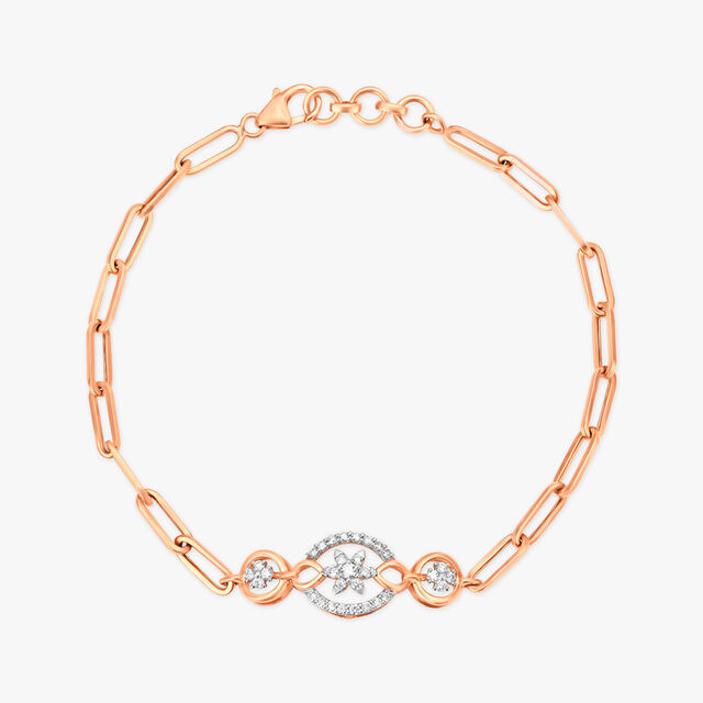Radiant Flowers Diamond Bracelet 2