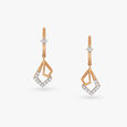 Shimmering Allure Diamond Drop Earrings 