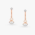 Dazzling Elegance Diamond Drop Earrings 