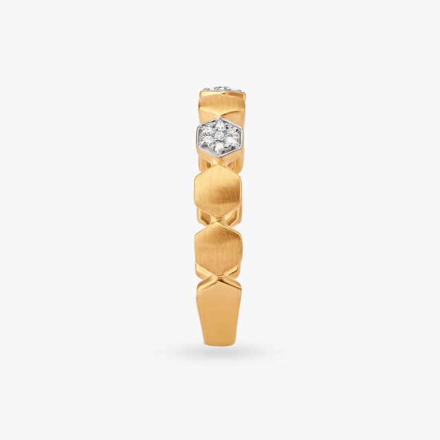 Textured Shimmers Finger Ring