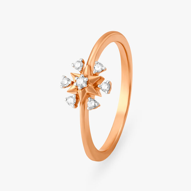 Peppered Dazzle Diamond Ring 2