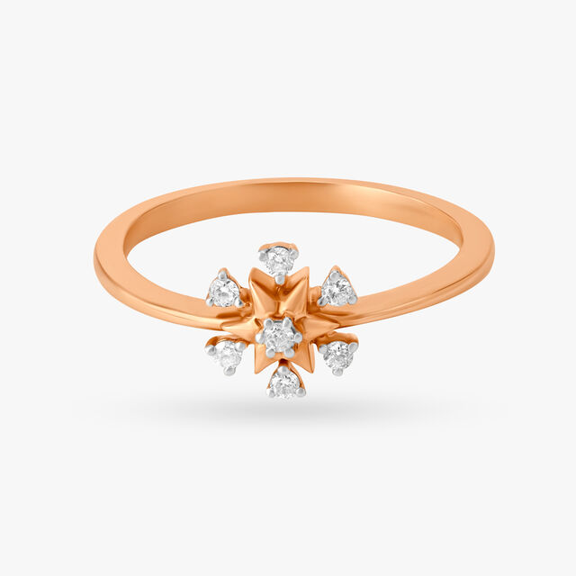Peppered Dazzle Diamond Ring 3