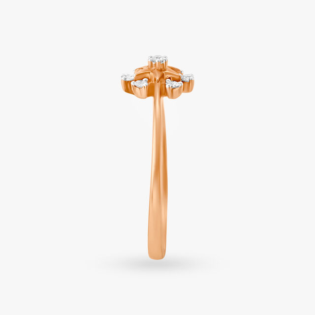 Peppered Dazzle Diamond Ring 4