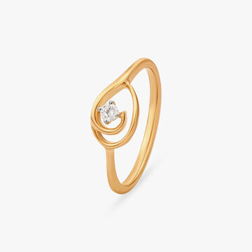 Golden Glaze Finger Ring
