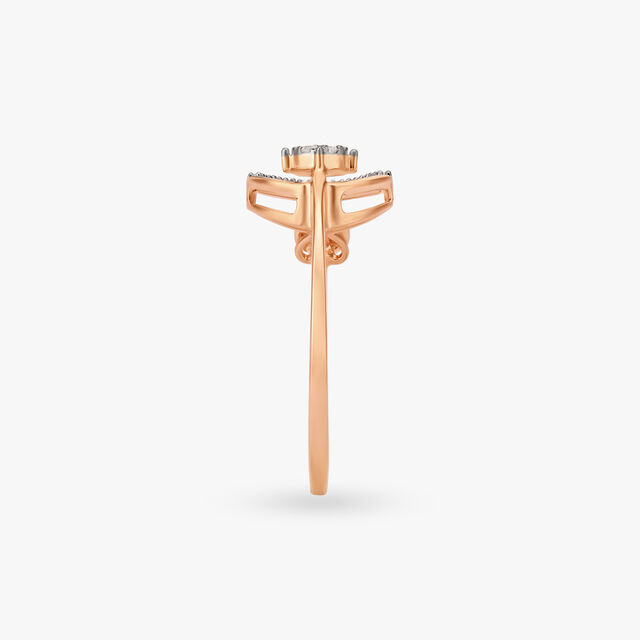 Heart of Gold Finger Ring 3
