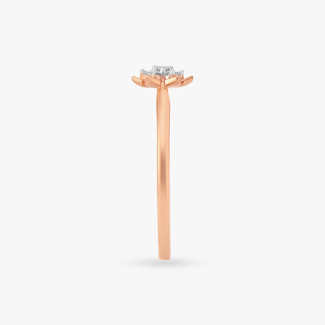 Floral Sonata Diamond Finger Ring