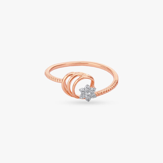 Bloom Loop Diamond Ring