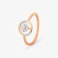 Floral Cluster Diamond Finger Ring 
