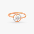 Floral Cluster Diamond Finger Ring 2