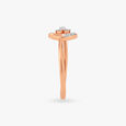 Floral Cluster Diamond Finger Ring 3