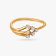 Triangle Lattice Diamond Ring 2