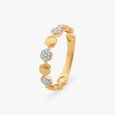 Bold Geometric Diamond Ring 2