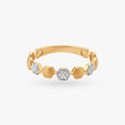 Bold Geometric Diamond Ring 3