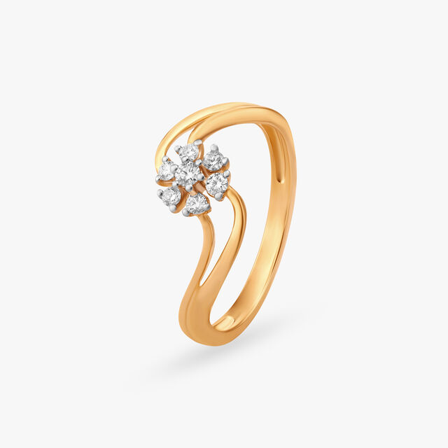 Flowering Vines Finger Ring