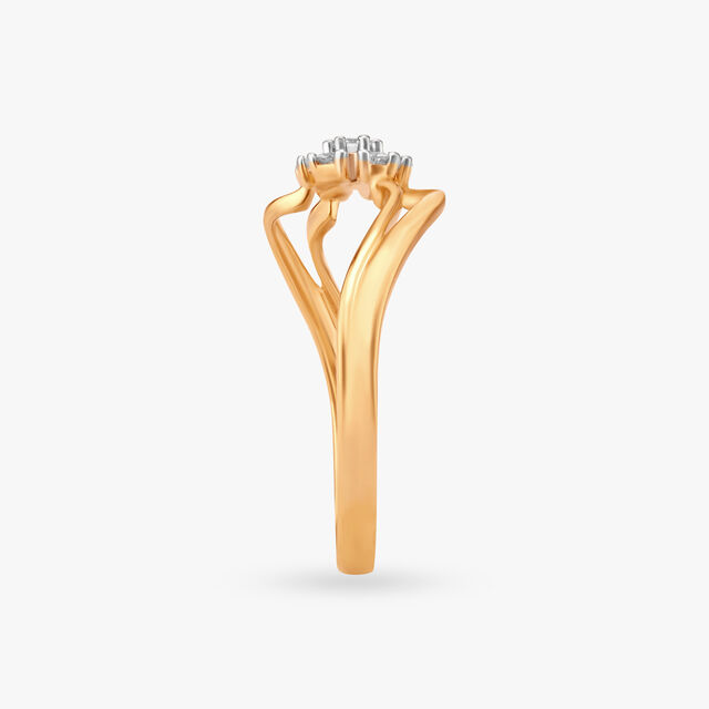 Flowering Vines Finger Ring