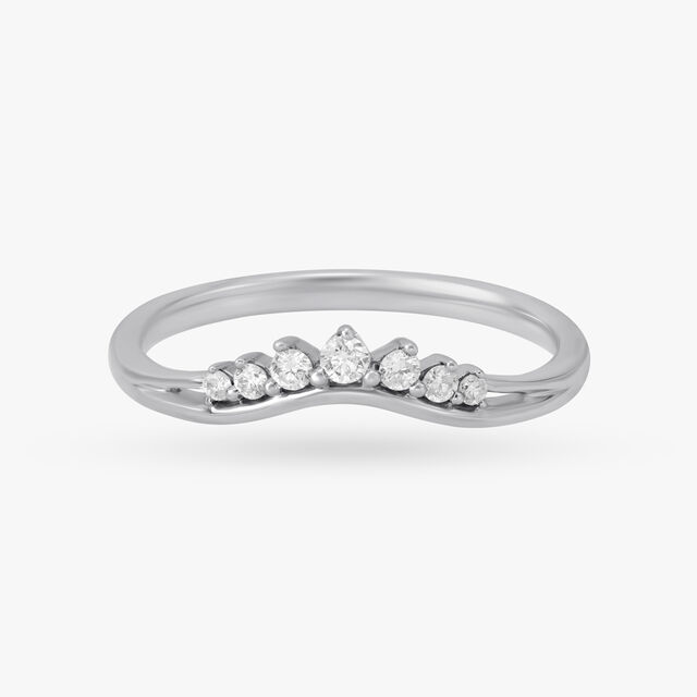 Dainty Tiara Diamond Ring 3