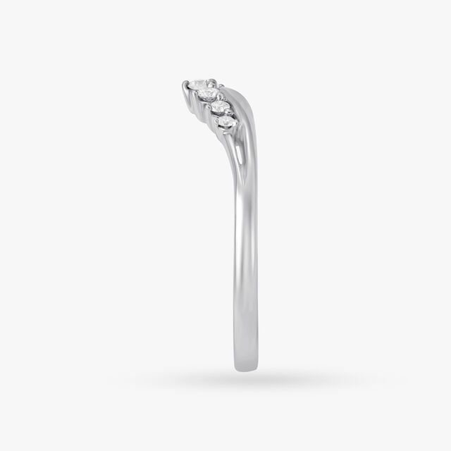 Dainty Tiara Diamond Ring 4