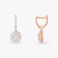 Graceful Glamour Diamond Hoop Earrings 2