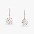Graceful Glamour Diamond Hoop Earrings 3