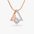 Elegant Luster Diamond Pendant 