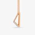 Minimalistic Dazzle Diamond Pendant 2