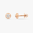 Encircled Gold Brilliance Studs,,hi-res 2