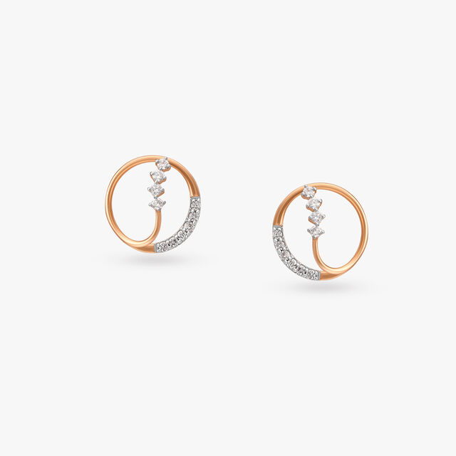 Eternal Brilliance Diamond Stud Earrings 