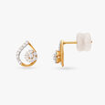 Luminous Raindrop Diamond Stud Earrings 2