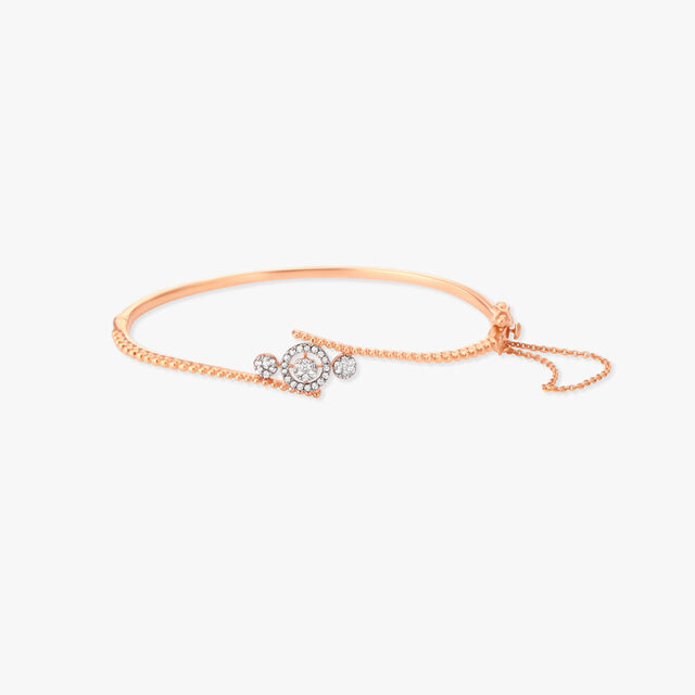 Dainty Diamond Bangle 