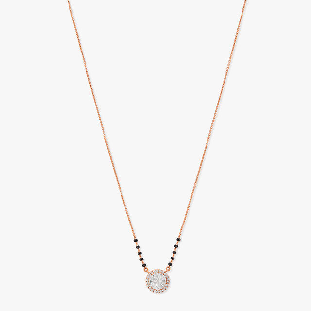 Studded Elegance Diamond Mangalsutra 2