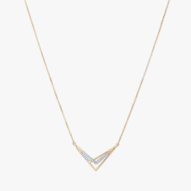 Vivid Vertex Diamond Necklace Set 2