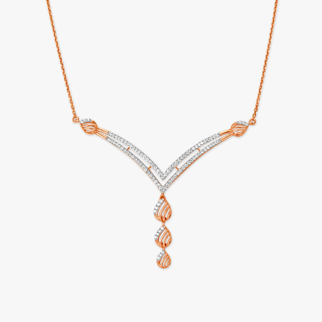 Delicate Diamond Necklace Set 4