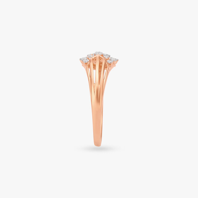 Whimsical Diamond Finger Ring