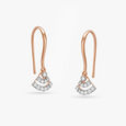 Shimmering Diamond Hoop Earrings,,hi-res 3