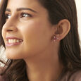 Enigmatic Ruby and Diamond Stud Earrings 2
