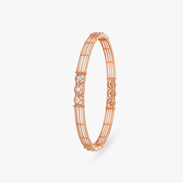 Alternating Radiance Diamond Bangle 2