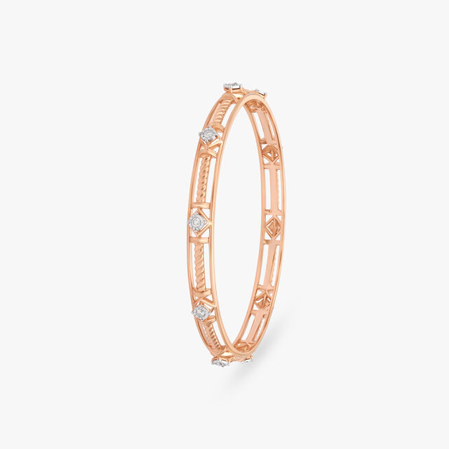 Luxurious Chic Diamond Bangle 2