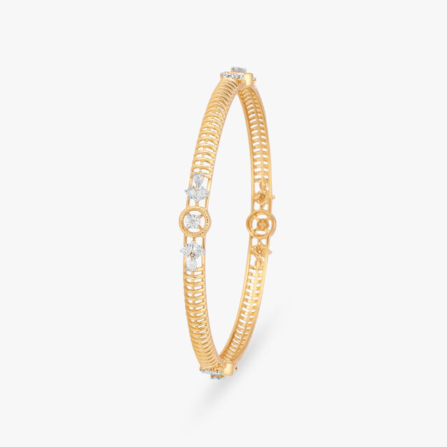 Embellished Diamond Bangle 2