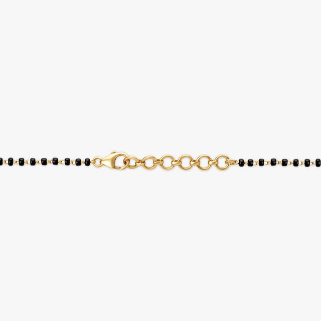 Sleek Floral Diamond Mangalsutra 5