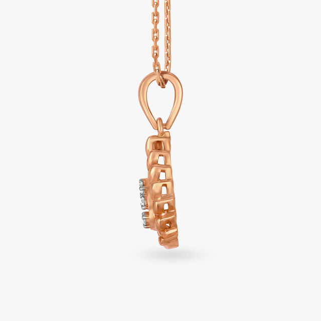 Delightful Diamond Pendant and Earrings Set 5