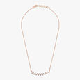 Stylish Spiral Diamond Necklace Set 2