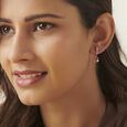 Sparkle of Heart Diamond Drop Earrings 2