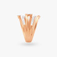 Spiral Delight Diamond Finger Ring 3