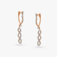 Style Is My DNA Diamond Hoop Earrings 