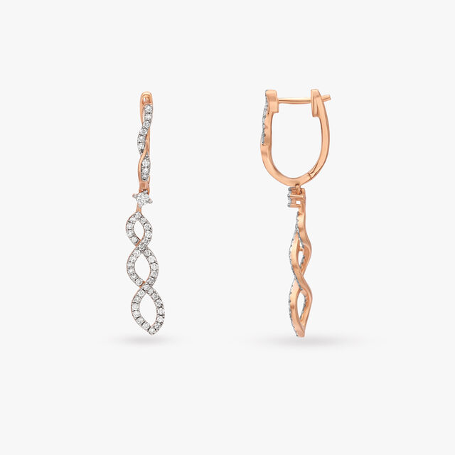 Style Is My DNA Diamond Hoop Earrings 2