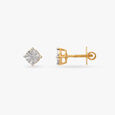 Effortless Elegance Diamond Stud Earrings 2