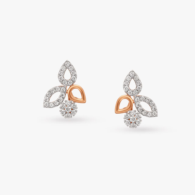 Everyday Glamor Diamond Stud Earrings 