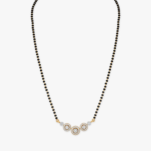 Majestic Radial Diamond Mangalsutra,,hi-res