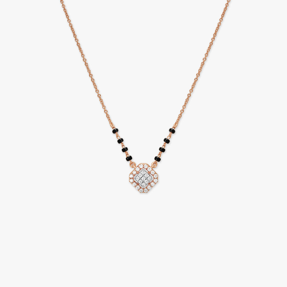 Buy Geometric Diamond Mangalsutra at Best Price Tanishq US